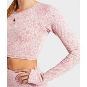 Gymshark Fleur Long Sleeve Crop Top